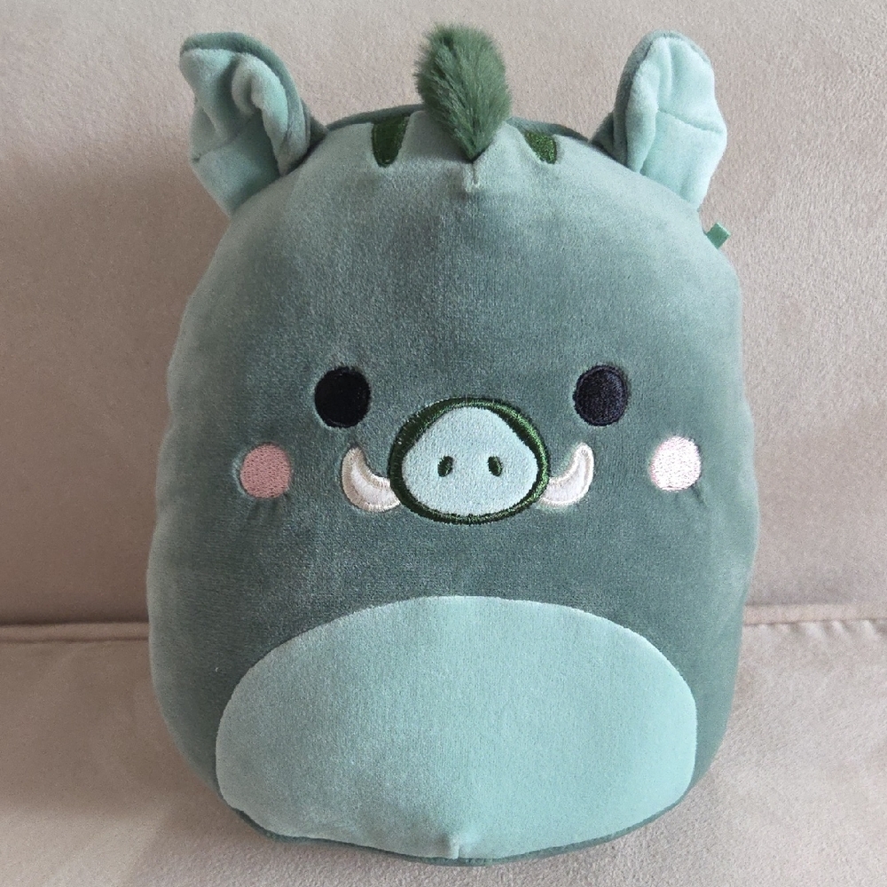 Plush Green Dinosaur Toy